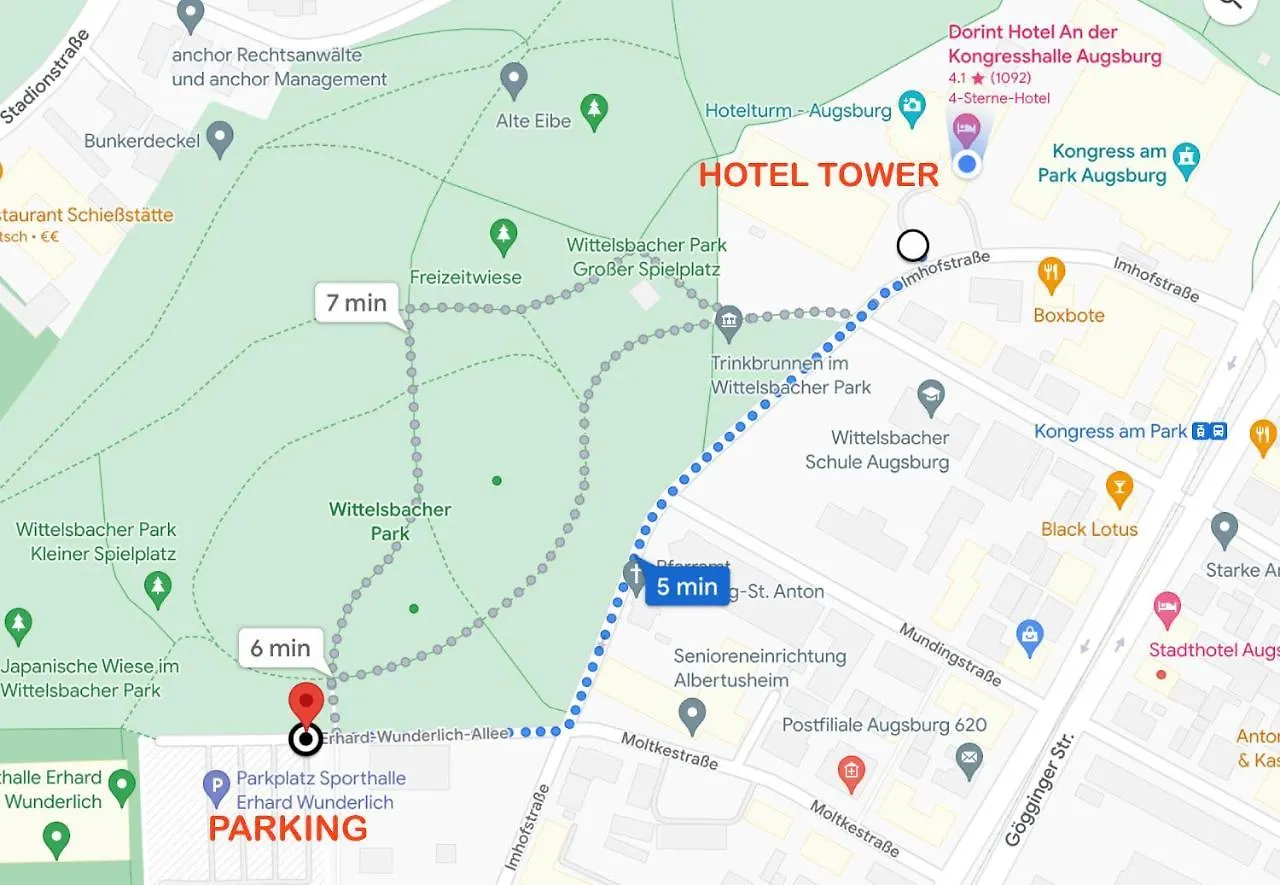 Hotelturm contacts